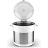 Термокастрюля THERMOS SHUTTLE CHEF KBC-4500 PWH 4.5л. белый/серебристый 451538