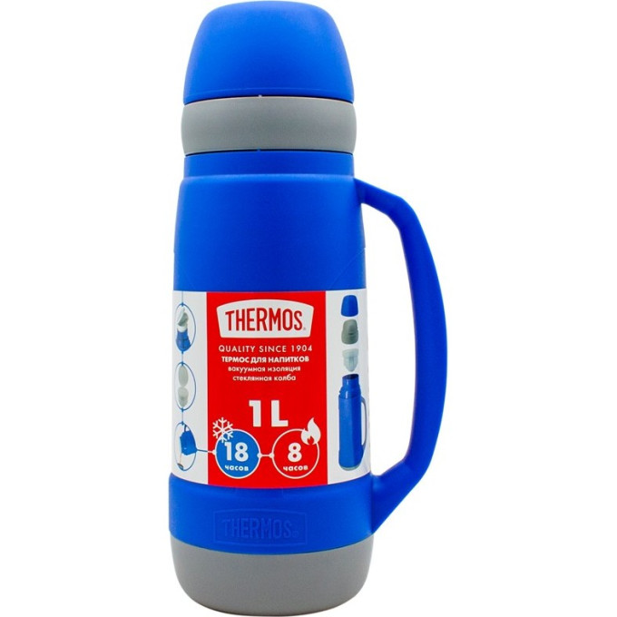 Термос для напитков THERMOS WEEKEND 36-180 1,8л, синий 195050